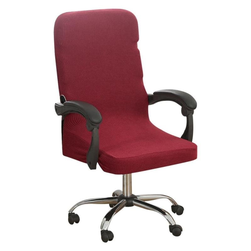 Housse Chaise de Bureau Rouge