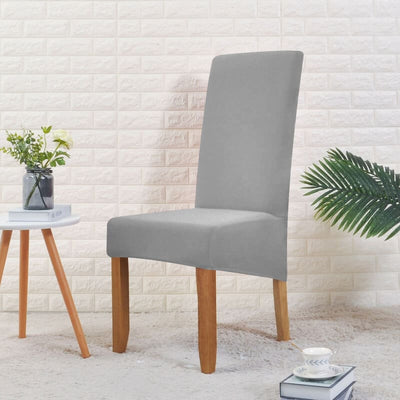 Housse De Chaise Large Gris Clair