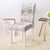 Housse De Chaise Moderne (Blanc-Gris)