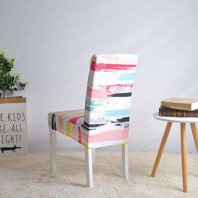 Housse De Chaise Moderne (Multicolore)