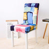 Housse De Chaise Moderne Multicolore