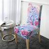 Housse De Chaise Rose Avec Licorne