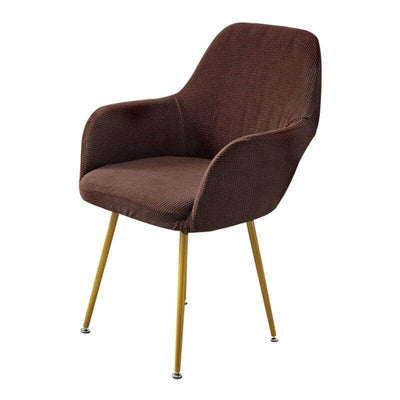 Housse De Chaise Scandinave Brunette