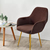 Housse De Chaise Scandinave Brunette