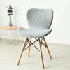 Housse De Chaise Scandinave GRIS CLAIR ACIER