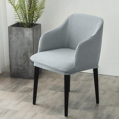 Housse De Chaise Scandinave Gris Clair