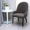 Housse De Chaise Scandinave Gris Profond