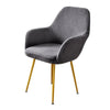 Housse De Chaise Scandinave Gris Uni