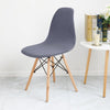 Housse De Chaise Scandinave Grise Foncée