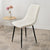 Housse De Chaise Scandinave Molde Crème