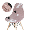 Housse De Chaise Scandinave Rose Foncé