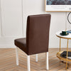 Housse De Chaise Simili Cuir Marron