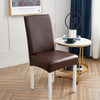 Housse De Chaise Simili Cuir Marron