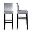 Housse Tabouret de Bar Velours Brume